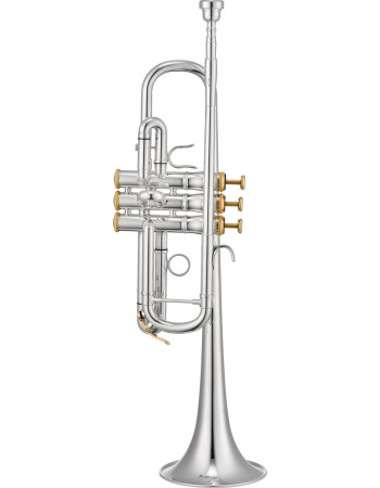XO Brass XO1624SS XO C Trumpet, silver-plated