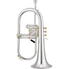 XO Brass XO1646RS XO Bb Flugelhorn, silver-plated, Rose brass