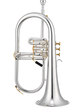 XO Brass XO1646RS XO Bb Flugelhorn, silver-plated, Rose brass