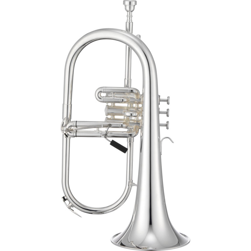 XO Brass XO1646RSS XO Bb Flugelhorn, silver-plated, Rose brass