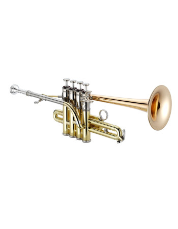 XO Brass XO1700RL XO Bb/A Piccolo Trumpet, lacquered, Rose brass