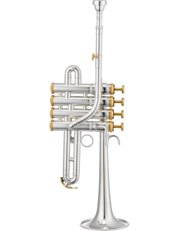 XO Brass XO1700S XO Bb/A Piccolo Trumpet, silver-plated
