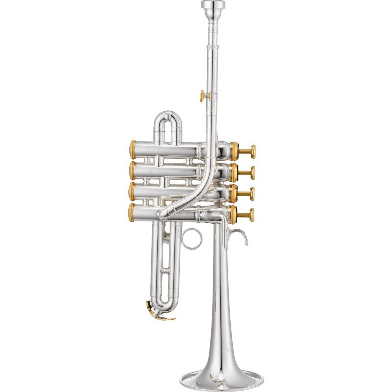 XO Brass XO1700S XO Bb/A Piccolo Trumpet, silver-plated