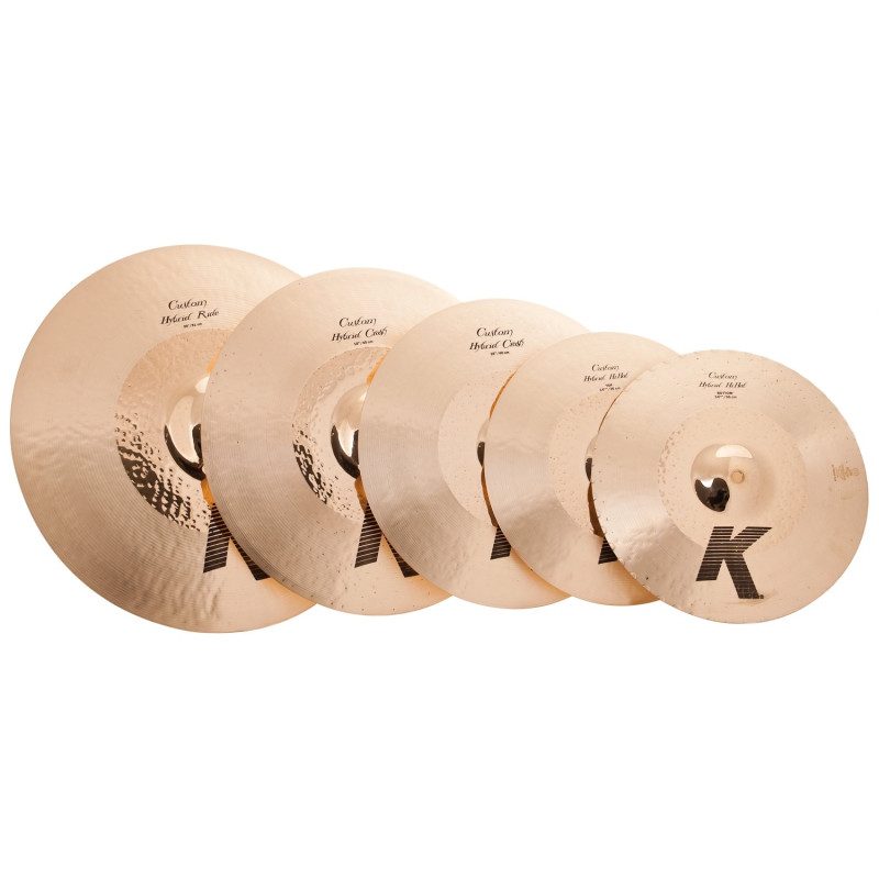 Zildjian K Custom Hybrid 5 PC Cymbal Set