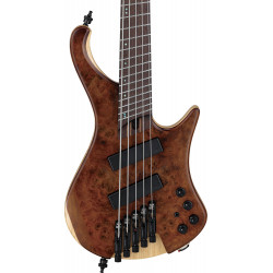 Ibanez EHB1265MS-NML Bass Workshop EHB Electric Bass 5-String Multi Scale - Natural Mocha Low Gloss + Gig Bag