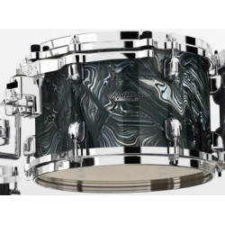 Tama MRT1309-CCL Starclassic Maple Duracover Wrap Rack Tom 13" x 9" - Charcoal Swirl/Chrome HW