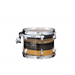 Tama CKT8H-NET Superstar Classic Rack Tom 8" x 6" - Natural Ebony Tiger Wrap/Chrome HW