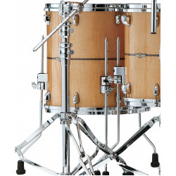 Tama TMF1414S-RGCM STAR Maple Floor Tom 14" x 14" - Gloss Natural Curly Maple/Chrome HW/with Inlay (outside)