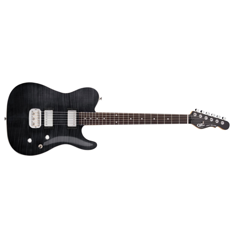 G&L Tribute ASAT Deluxe Carved Top Bright Blueburst, RW