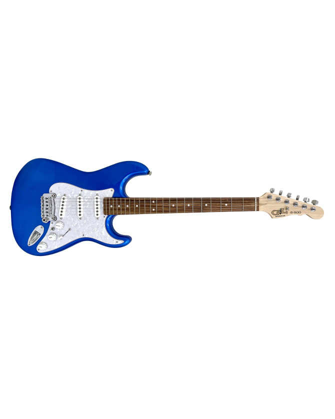 G&L USA Fullerton Deluxe S-500 - Electric Blue