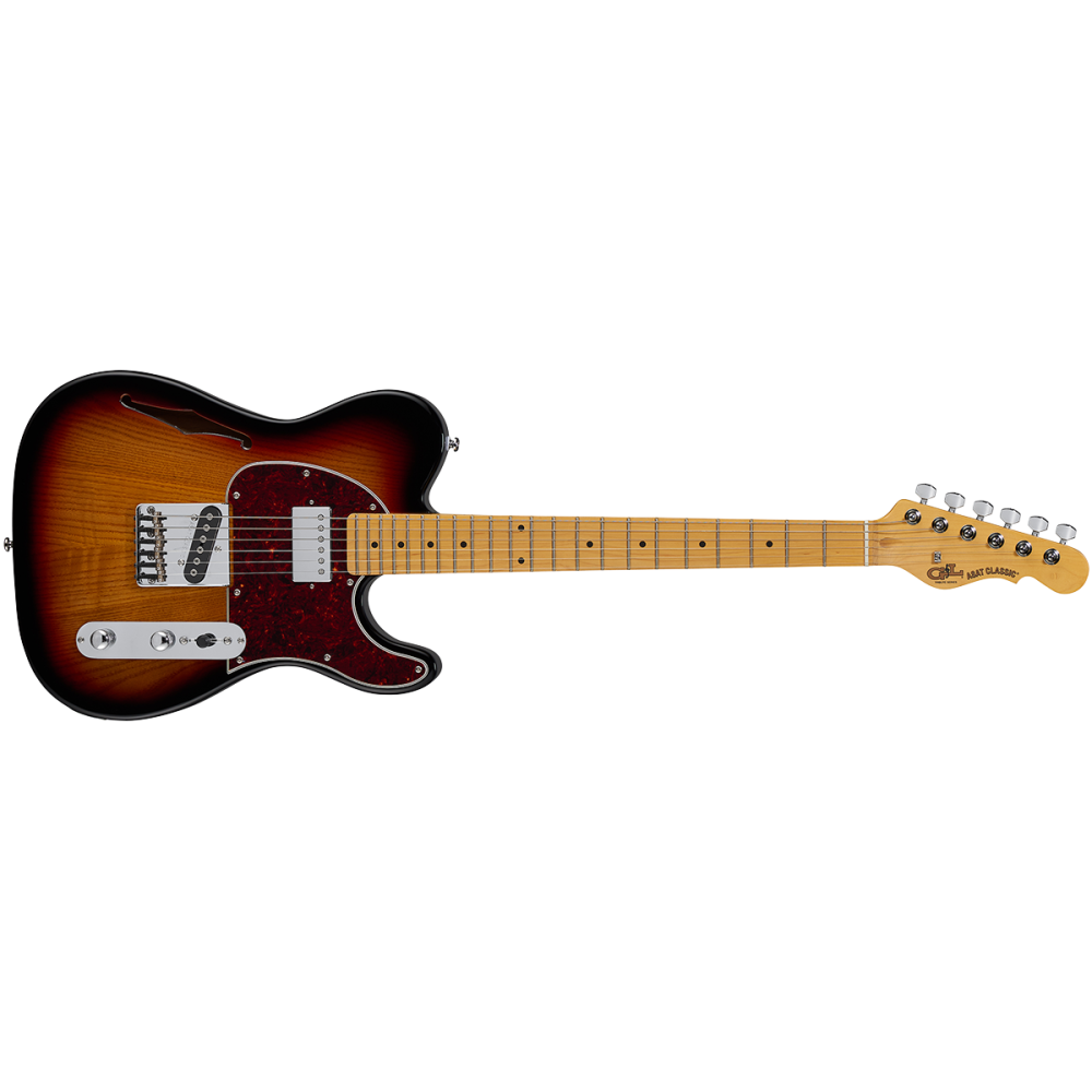 G&L Tribute ASAT Classic Bluesboy Semi-Hollow Clear Orange, MP