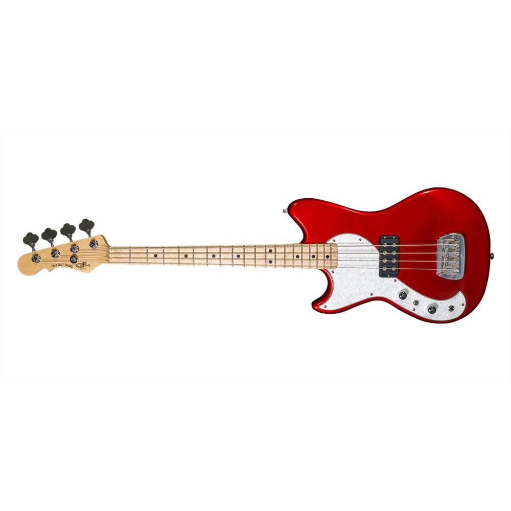 G&L Tribute Fallout Bass Olympic White, RW