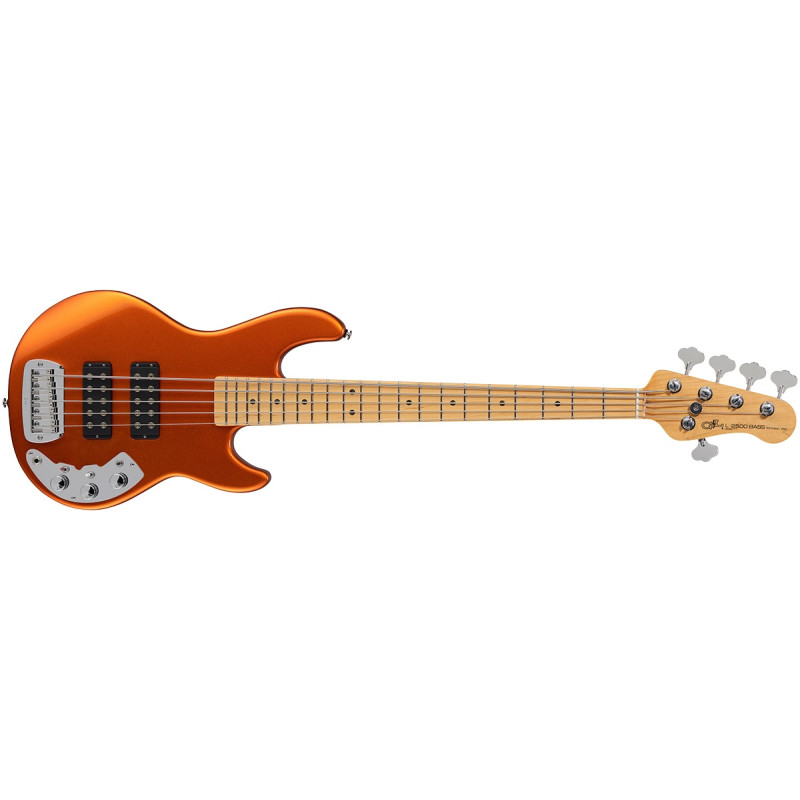 G&L USA CLF Research L-2500 S750 - Tangerine Metallic