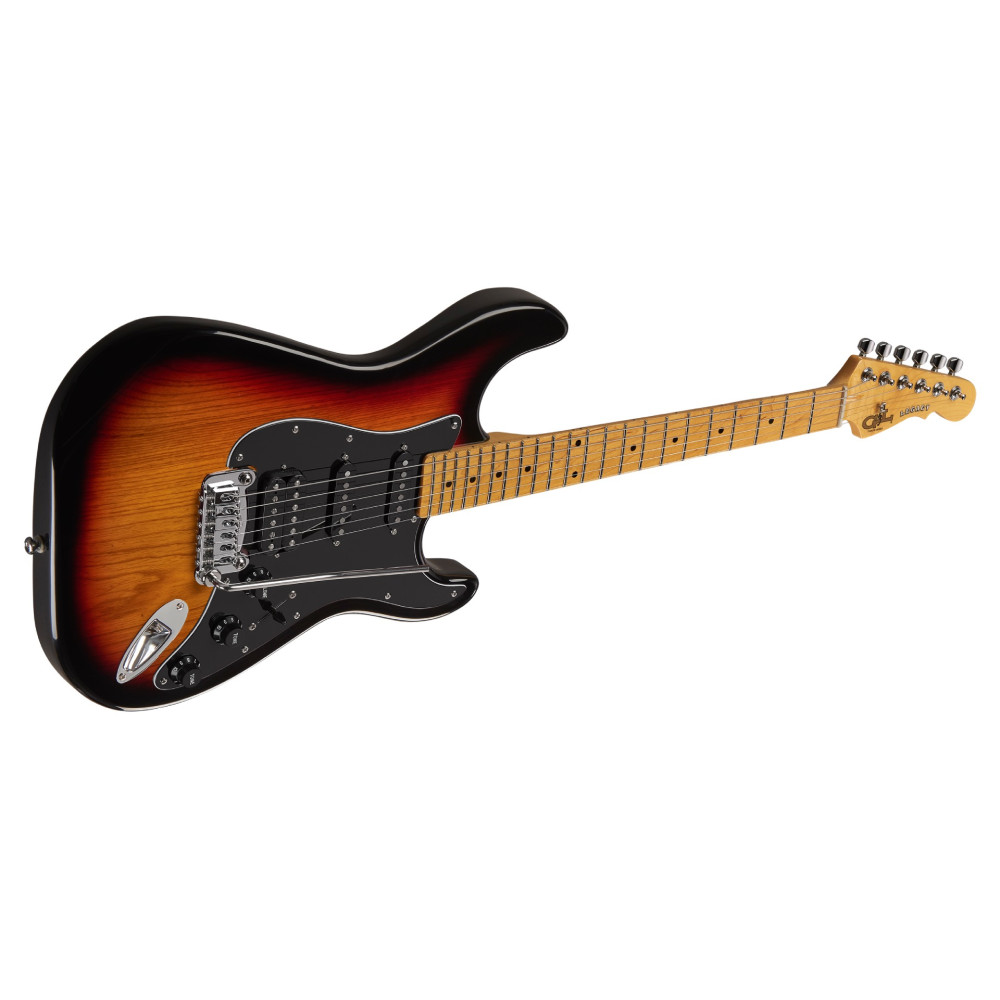 G&L Tribute Legacy HSS 3-Tone Sunburst, MP