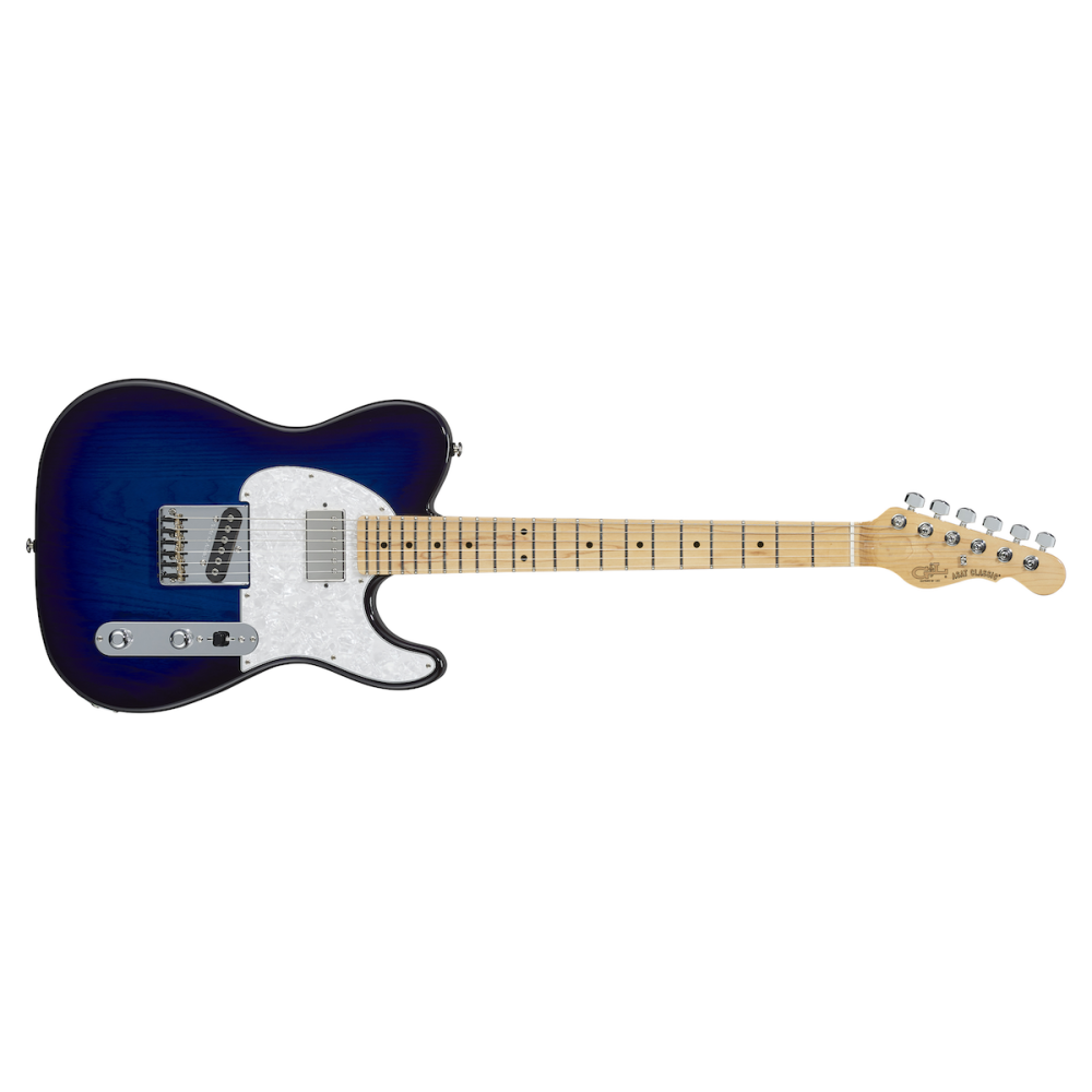 G&L Fullerton Deluxe ASAT Classic Bluesboy - Blueburst