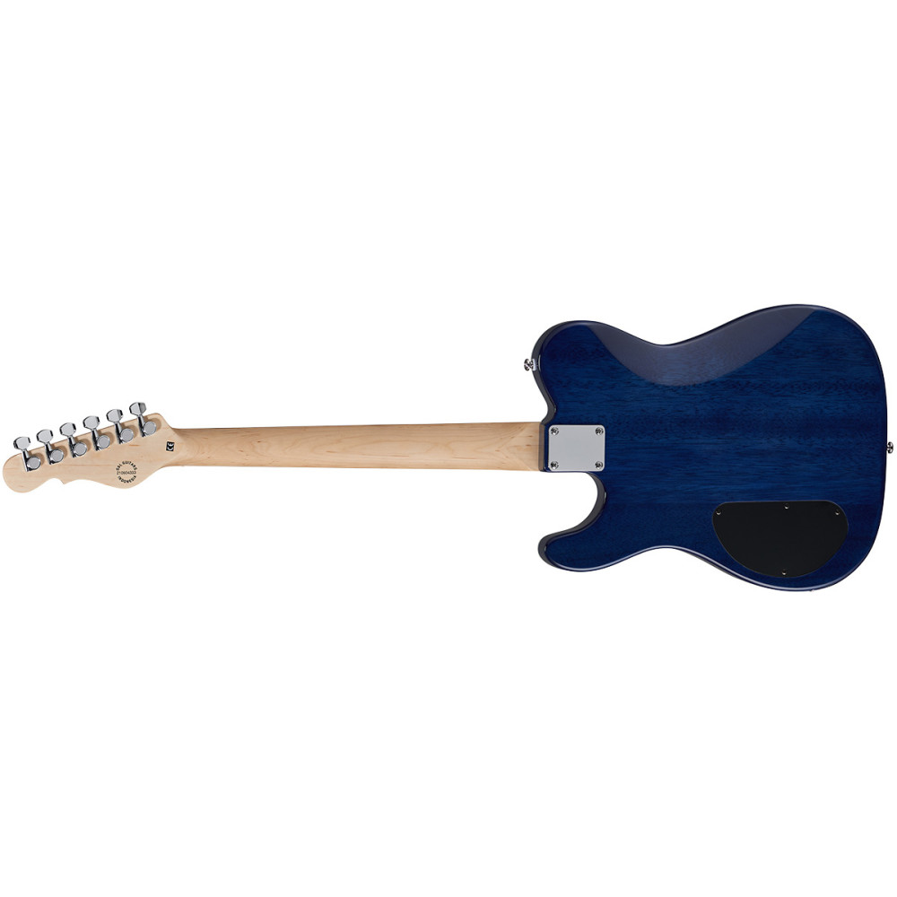 G&L Tribute ASAT Deluxe Carved Top Bright Blueburst, RW