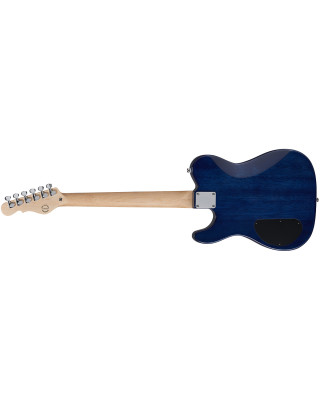 G&L Tribute ASAT Deluxe Carved Top Bright Blueburst, RW