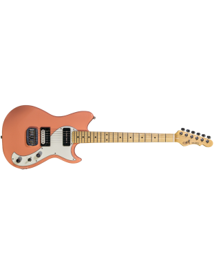 G&L USA Fullerton Deluxe Fallout - Sunset Coral