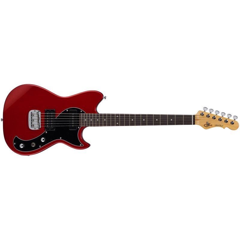 G&L Tribute Fallout Candy Apple Red, RW