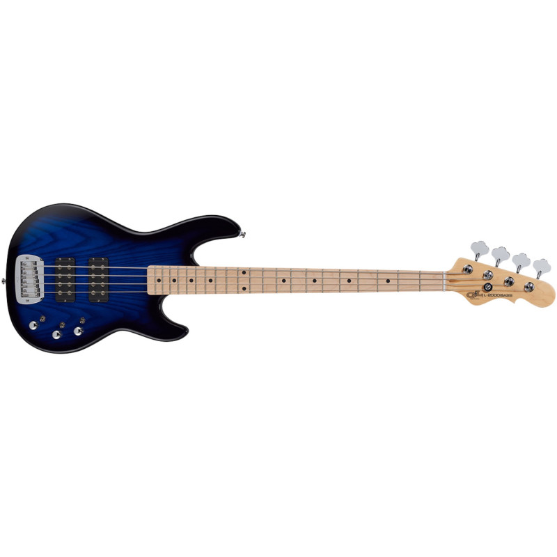G&L Tribute L-2000 Lefty 3-Tone Sunburst, RW