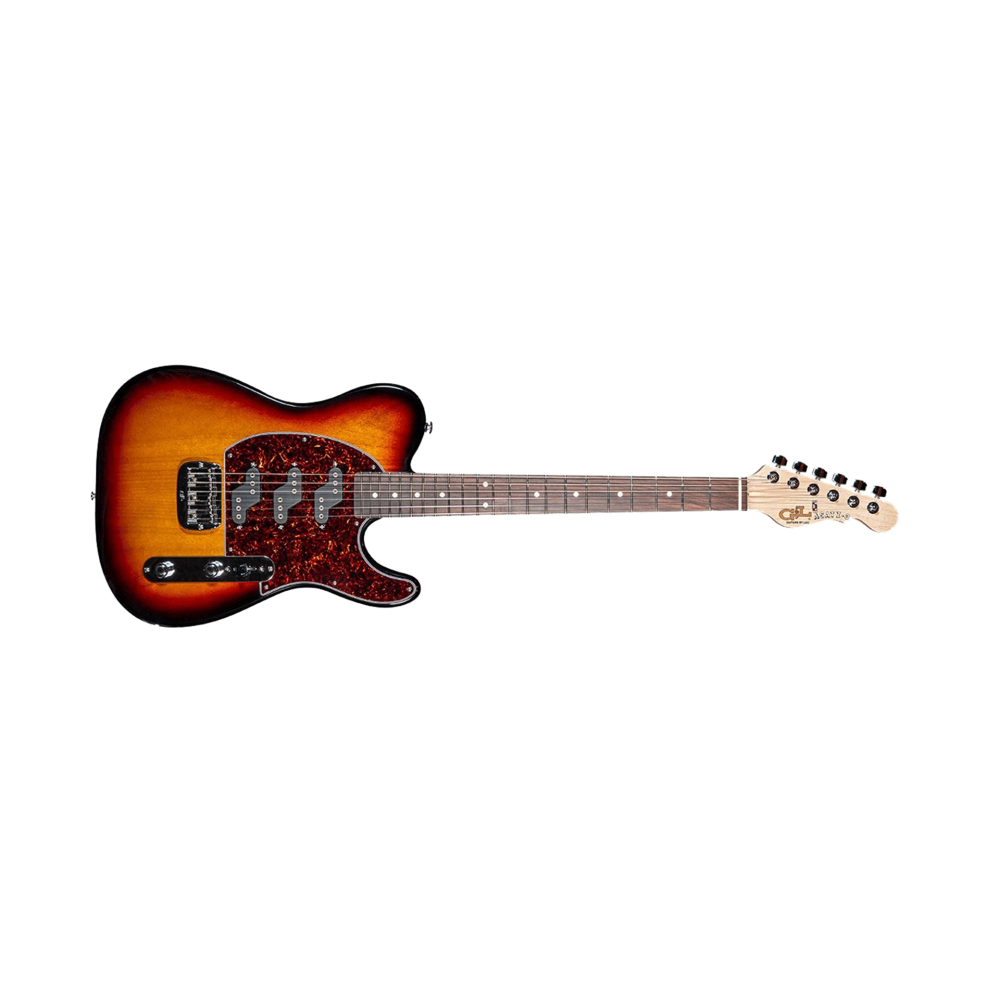 G&L USA Fullerton Deluxe ASAT Z-3 3-Tone Sunburst