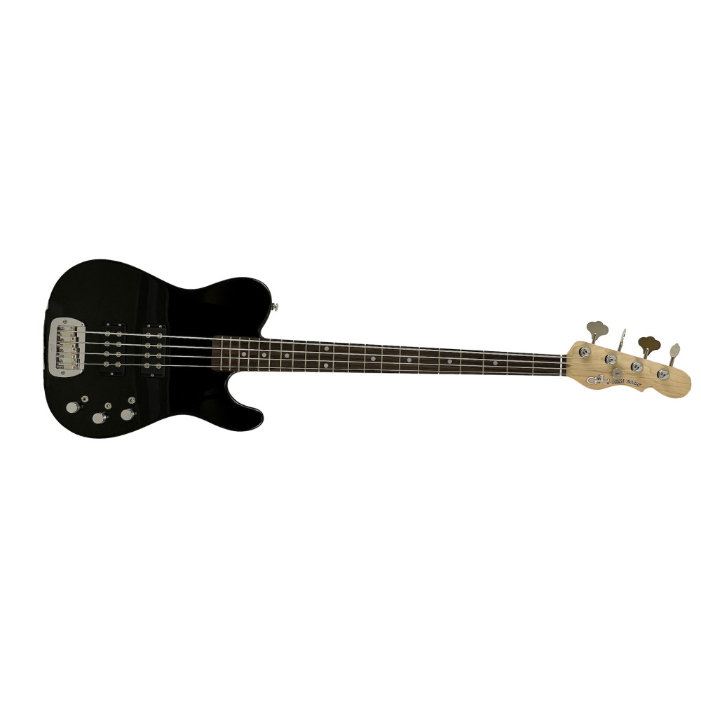 G&L USA Fullerton Deluxe ASAT Bass - Jet Black