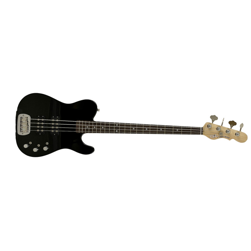 G&L USA Fullerton Deluxe ASAT Bass - Jet Black
