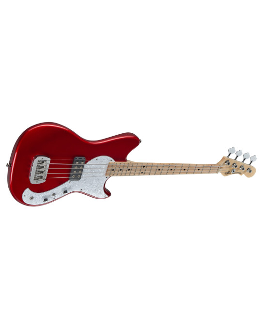G&L Tribute Fallout Bass Candy Apple Red, MP