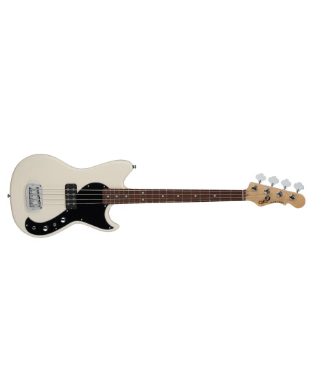 G&L Tribute Fallout Bass Jet Black, RW