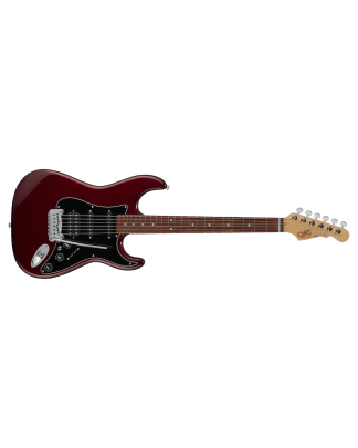 G&L USA Fullerton Deluxe Legacy HSS - Ruby Red Metallic