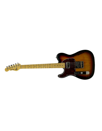 G&L Tribute ASAT Classic Bluesboy Semi-Hollow Lefty 3-Tone Sunburst, MP
