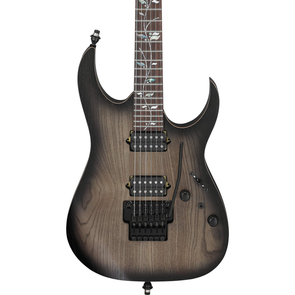 Ibanez RG8620AH-AGF j.custom RG Electric Guitar 6-String - Anvil Gray Burst Flat + Case