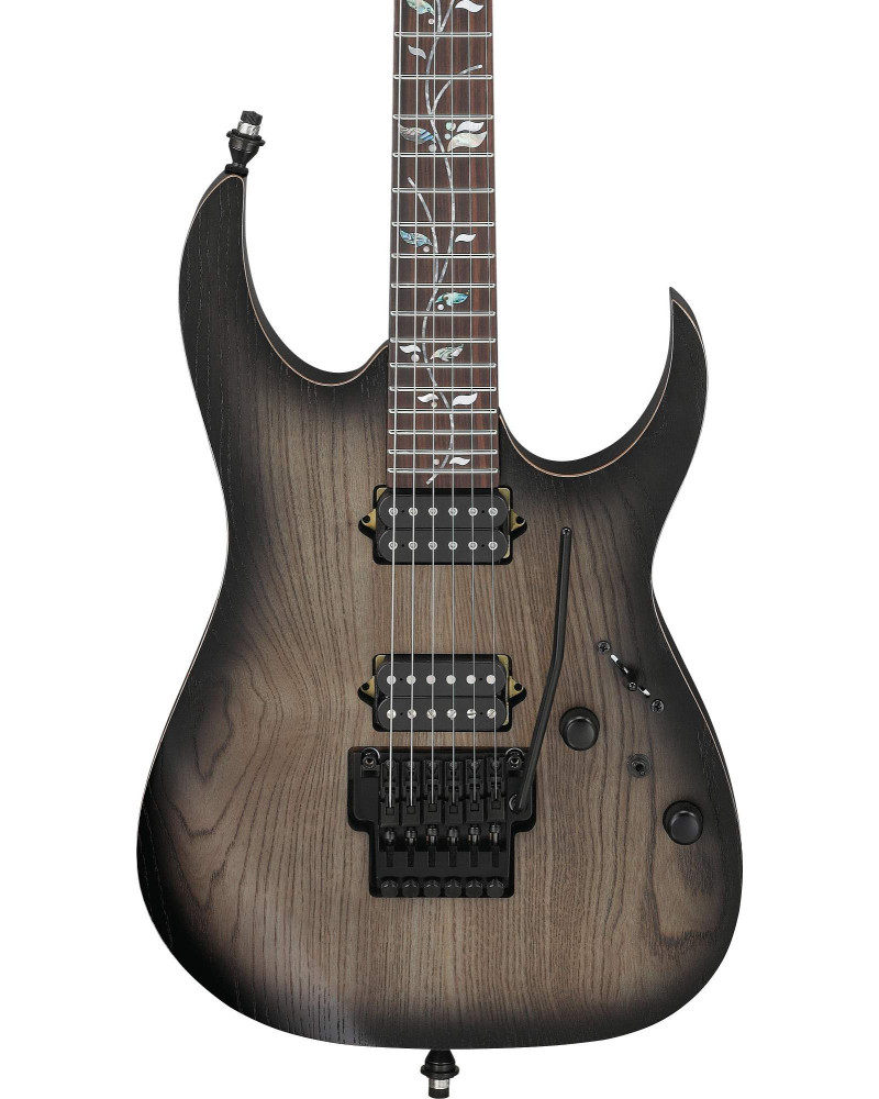 Ibanez RG8620AH-AGF j.custom RG Electric Guitar 6-String - Anvil Gray Burst Flat + Case