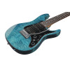 Ibanez AZ447P1QM-COB Premium AZ Electric Guitar 7-String - Cosmic Blue + Gig Bag
