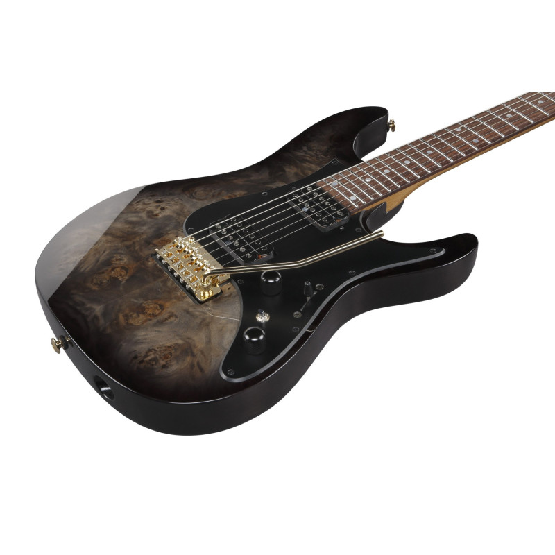 Ibanez AZ41P1PB-TGB Premium AZ Electric Guitar 6-String - Transparent Gray Burst + Gig Bag