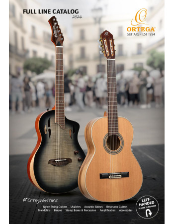Ortega Guitars Full Line Catalog 2026