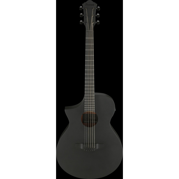 IBANEZ AEW Acoustic Guitar 6-String Lefty - Black Out