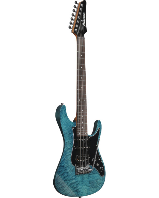 Ibanez AZ447P1QM-COB Premium AZ Electric Guitar 7-String - Cosmic Blue + Gig Bag