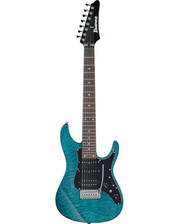 Ibanez AZ447P1QM-COB Premium AZ Electric Guitar 7-String - Cosmic Blue + Gig Bag