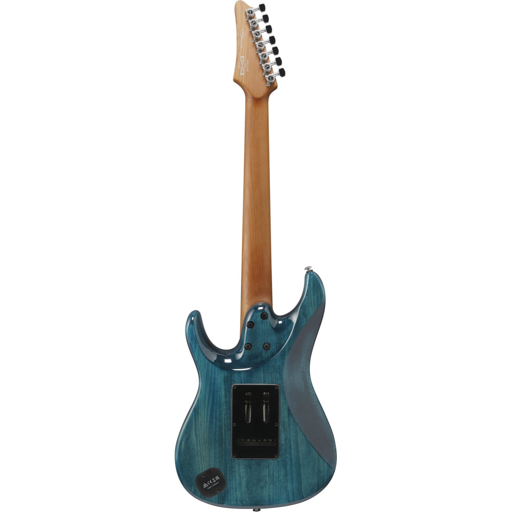 Ibanez AZ447P1QM-COB Premium AZ Electric Guitar 7-String - Cosmic Blue + Gig Bag
