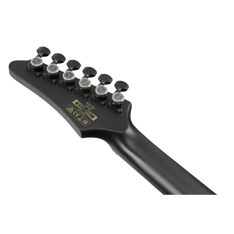 Ibanez AZ41B1-BKF Iron Label AZ Electric Guitar 6-String - Black Flat + Gig Bag