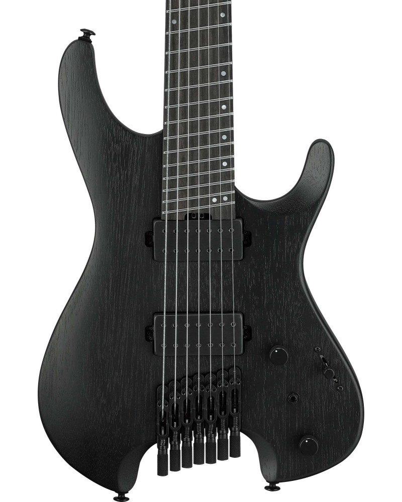 IBANEZ Quest Electric Guitar 7-String - Weathered Black + Gig Bag