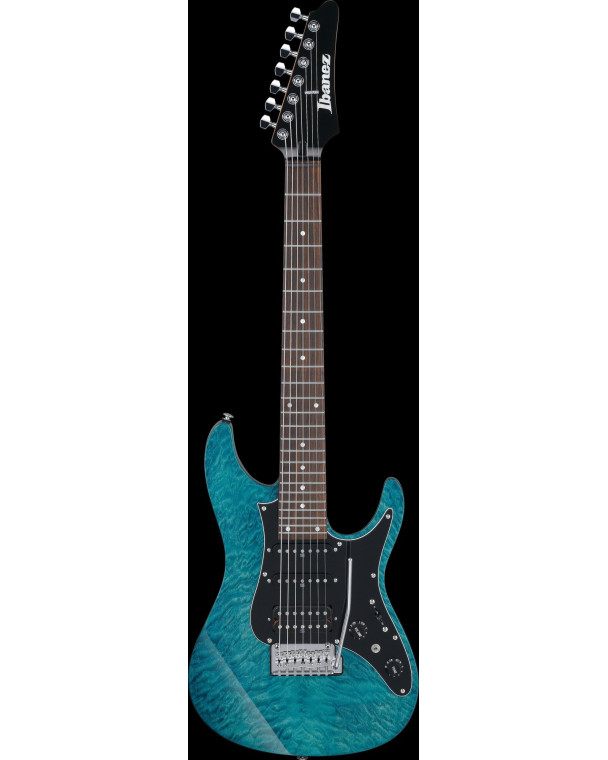 Ibanez AZ447P1QM-COB Premium AZ Electric Guitar 7-String - Cosmic Blue + Gig Bag