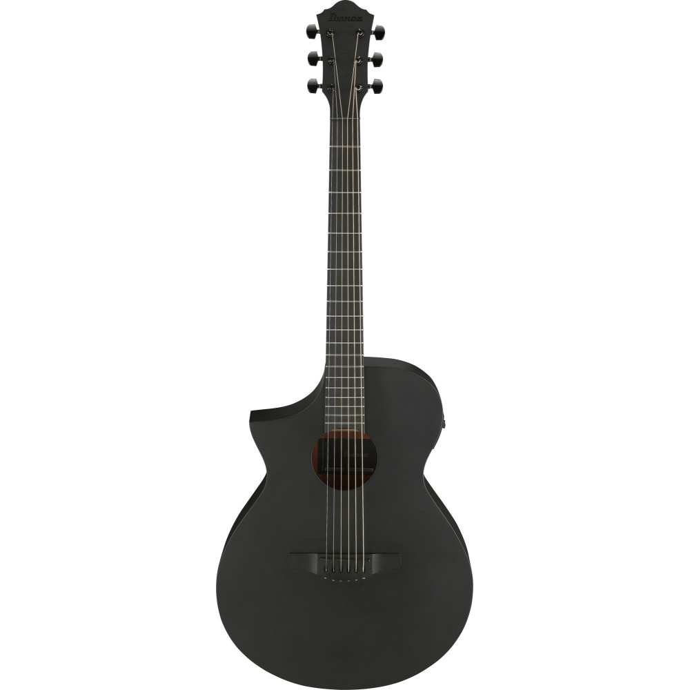IBANEZ AEW Acoustic Guitar 6-String Lefty - Black Out