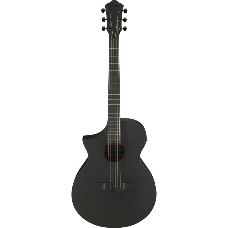 IBANEZ AEW Acoustic Guitar 6-String Lefty - Black Out
