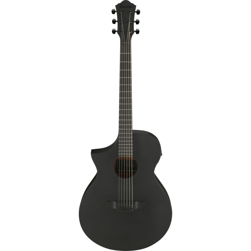 IBANEZ AEW Acoustic Guitar 6-String Lefty - Black Out