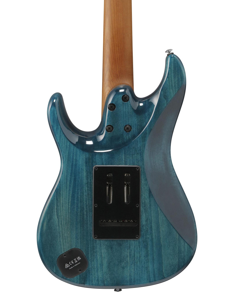 Ibanez AZ447P1QM-COB Premium AZ Electric Guitar 7-String - Cosmic Blue + Gig Bag