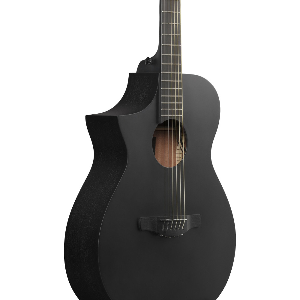 IBANEZ AEW Acoustic Guitar 6-String Lefty - Black Out