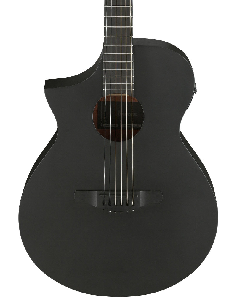 IBANEZ AEW Acoustic Guitar 6-String Lefty - Black Out