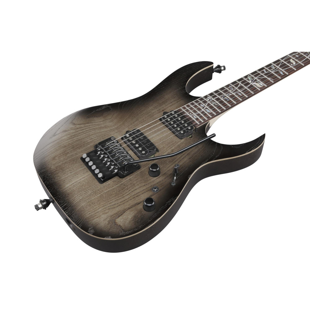 Ibanez RG8620AH-AGF j.custom RG Electric Guitar 6-String - Anvil Gray Burst Flat + Case
